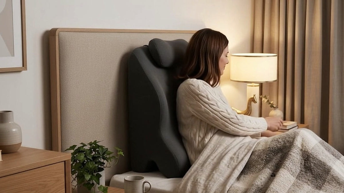 22 h 45 : elle pose son livre sur la table de nuit, sous la lampe